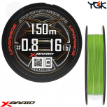 YGK X-BRAID UPGRADE X8 150 M PE LINE