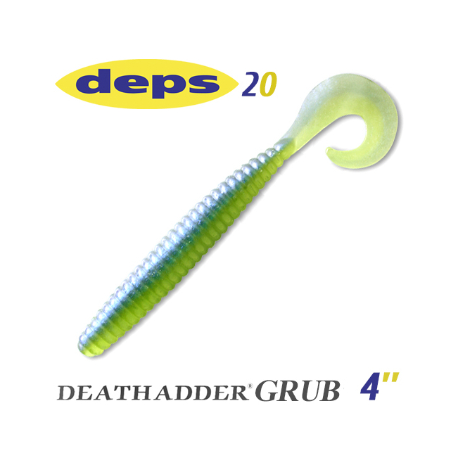 Deps Deathadder Grub 4 Inch Fishing Mania Club