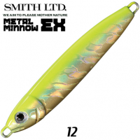 Smith METAL MINNOW EX 14.5 g 12 CH GREEN GOLD