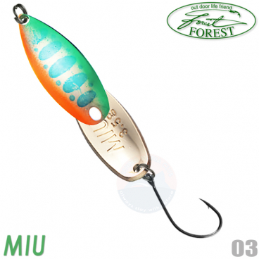 5Stk Colorful Trout Spoon Fishing Lures 3cm/5g Baits Single Hook Tackle Outdoor/ 