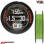 YGK X-BRAID UPGRADE X8 150 M PE LINE 1.5