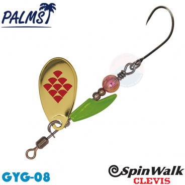 Palms Spin Walk Clevis SPW-CV-2.6 2.6 g 08 GYG