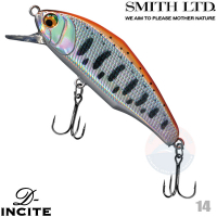 Smith D-Incite 64S 7.6 g 64 mm various colors trout sinking minnow