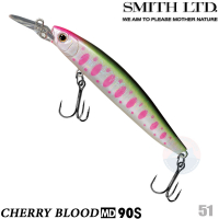 Smith Cherry Blood MD90S 51 INVISIBLE TRUMP