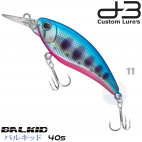 D-3 Custom Balkid 40S 11 BLUE PINK