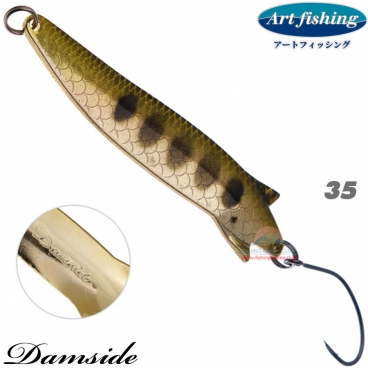 Art Fishing Damside 17 g 35 YAMAME BLACK