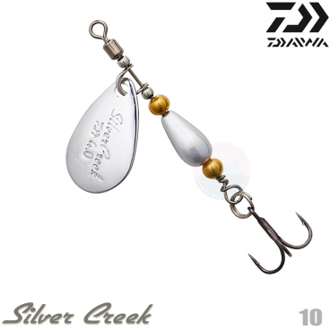 DAIWA Silver Creek Spinner 4 G 10 Silver