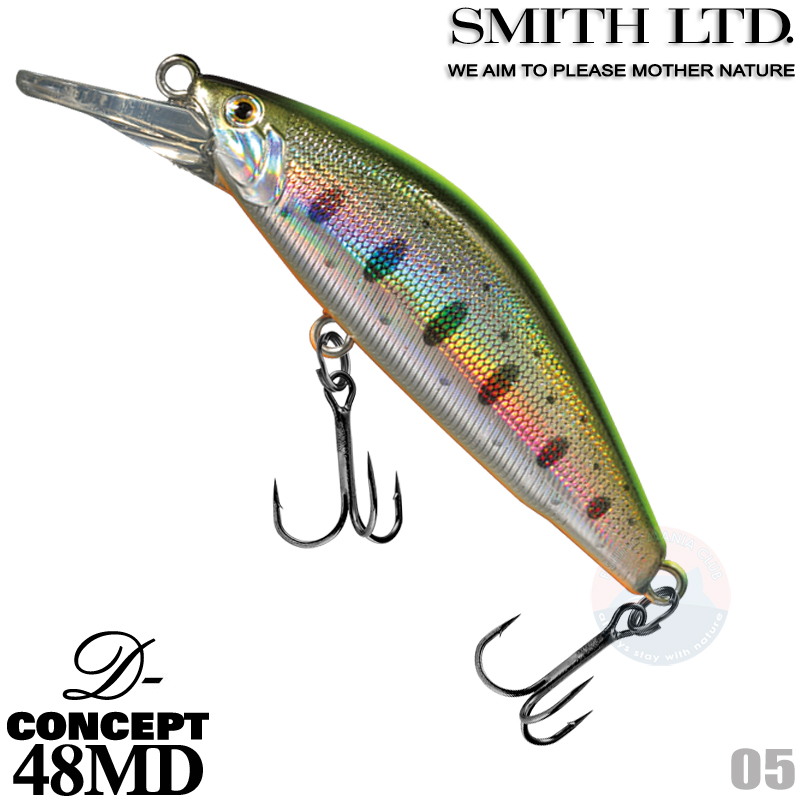 Smith D-Incite 53 5g Sinking Minnow Trout Lure 