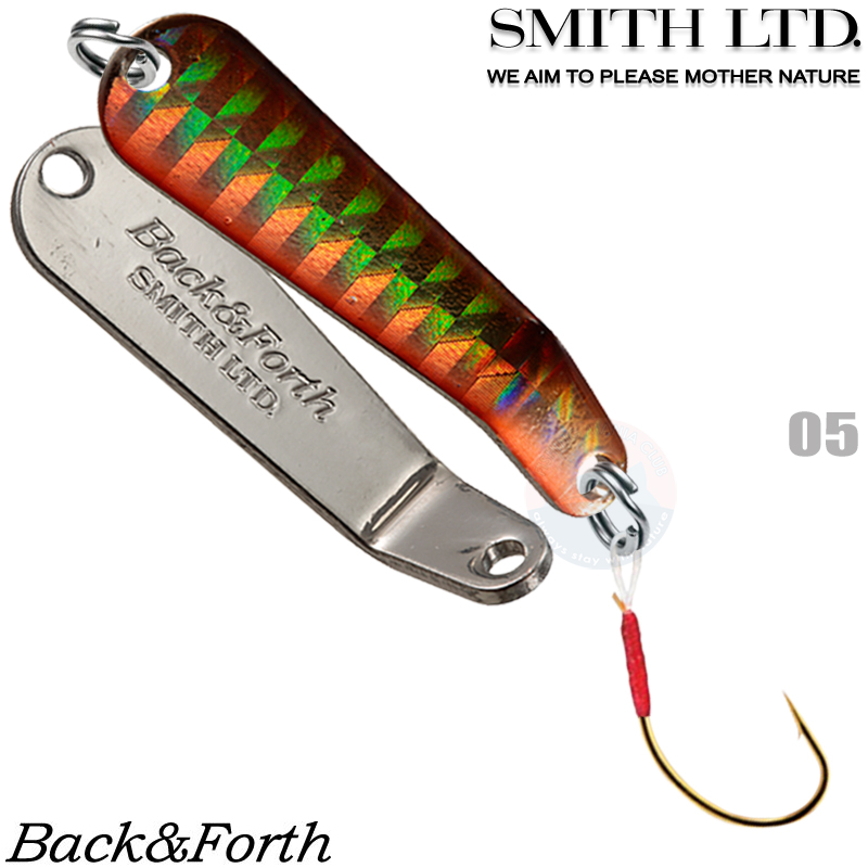 Smith Back&Forth 5 g Trout Spoon Assorted Colors 
