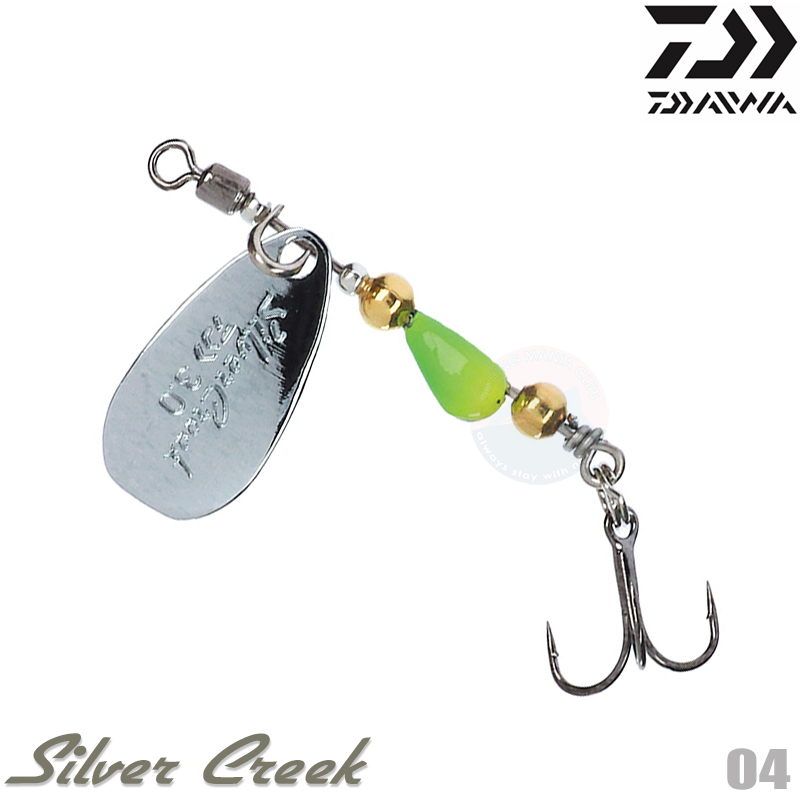 Daiwa Silver Creek 3 g Trout spinner various colors