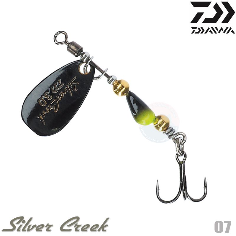Daiwa Silver Creek 3 g Trout spinner various colors
