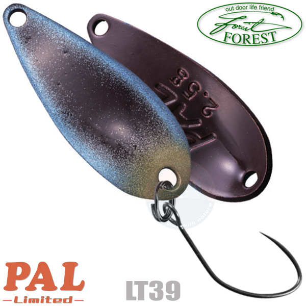 Forest Pal 2.5 g 26 mm trout spoon various color 