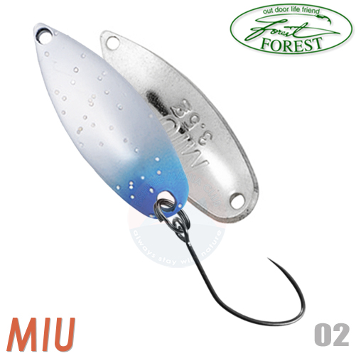 Forest Miu 2020 Limited  2.2  g 26 mm trout spoon various color 