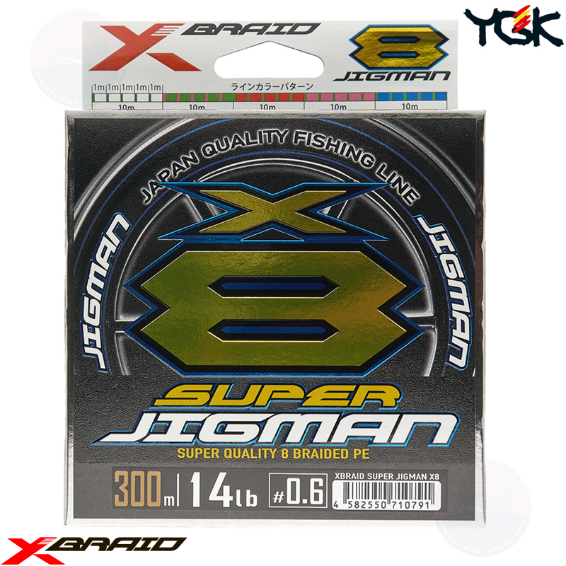 YGK Yozami Line Sports G-soul Super Jig Man X8 PE #3 50 LB 300m From Japan for sale online 