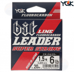 YGK BIT LINE FC SUPER STRONG 20 M SHOCK LEADER