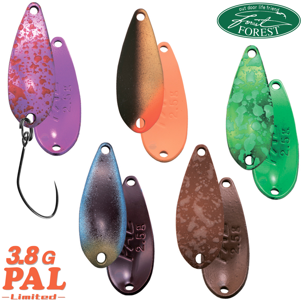 Forest Pal Limited 3 8 G 32 Mm Area Trout Spoon Assorted Colors Ebay